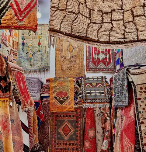 Morocco's Best Fashion Markets - Moroccan Carpets