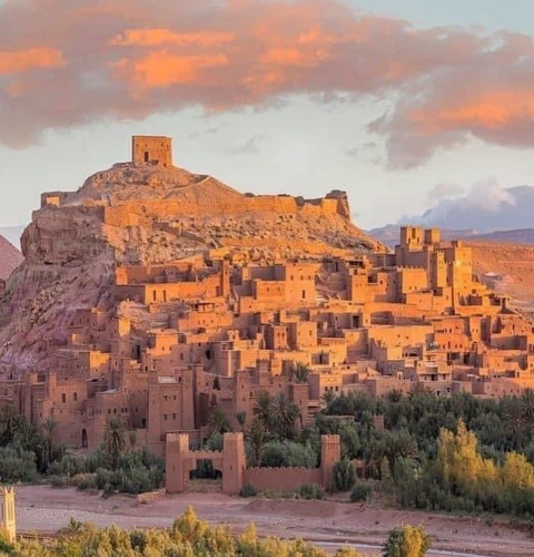 Ait Ben Haddou Fortified Kasbah in Ouarzazate - Marrakech Medina