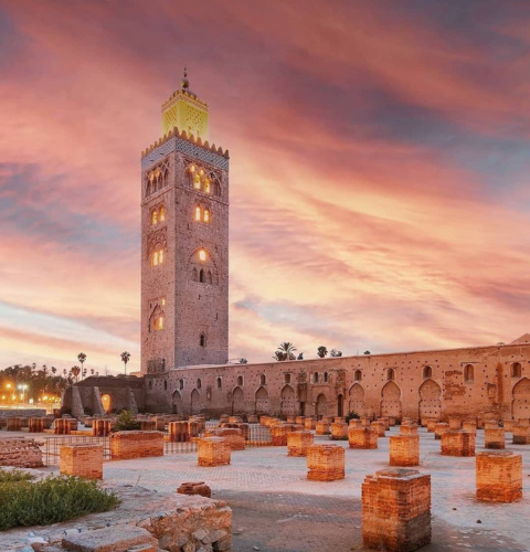 Koutoubia Mosque in Marrakesh