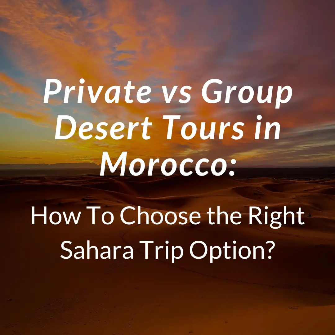 Private vs Group Desert Tours